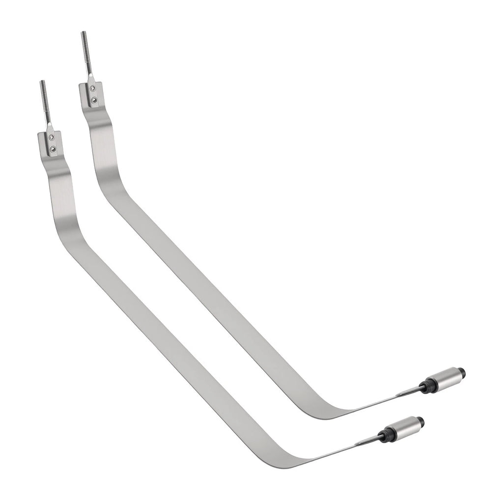 2X Gas Tank Straps for Jeep Wrangler YJ (1987-1995)