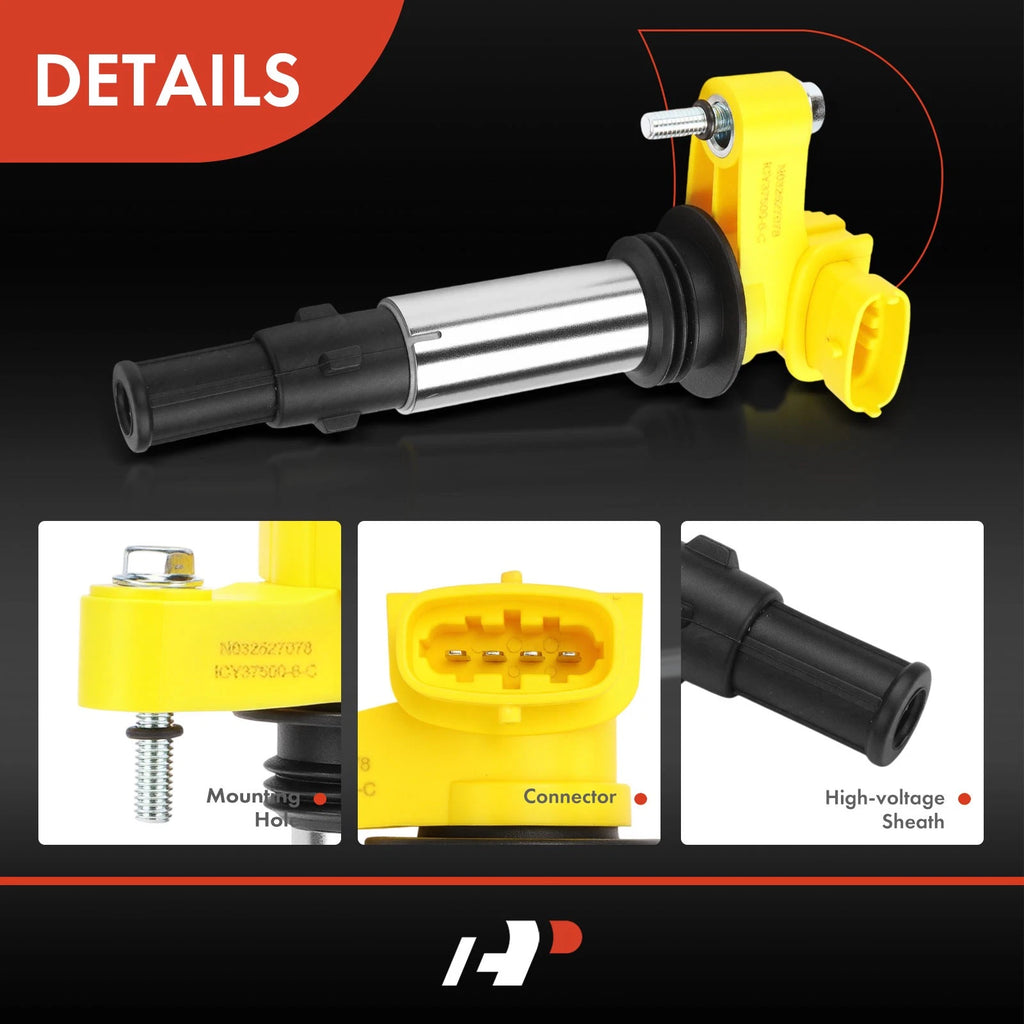 6X Yellow Ignition Coil for Chevy Traverse GMC Acadia (2009-2023)