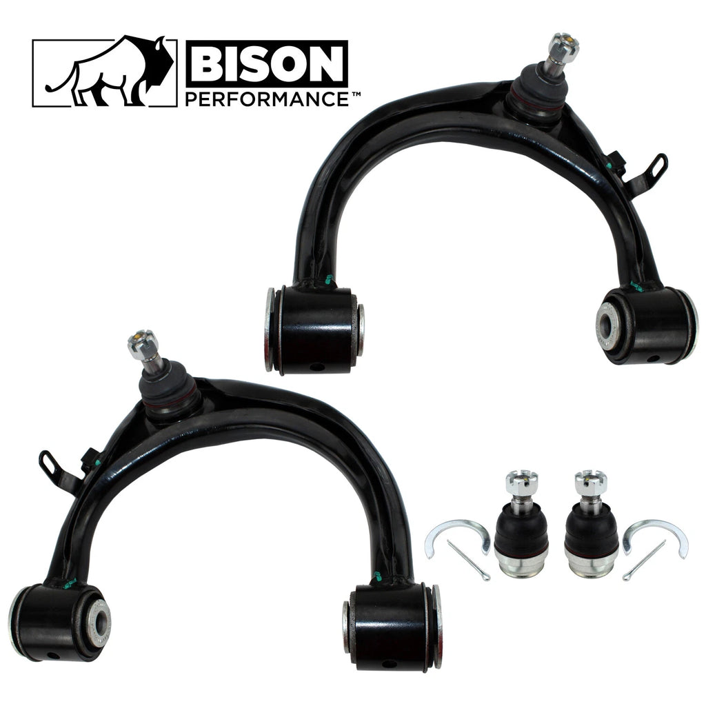 4pc Front Upper Control Arm & Lower Ball Joint Kit for Lexus LX470 (1998–2007)