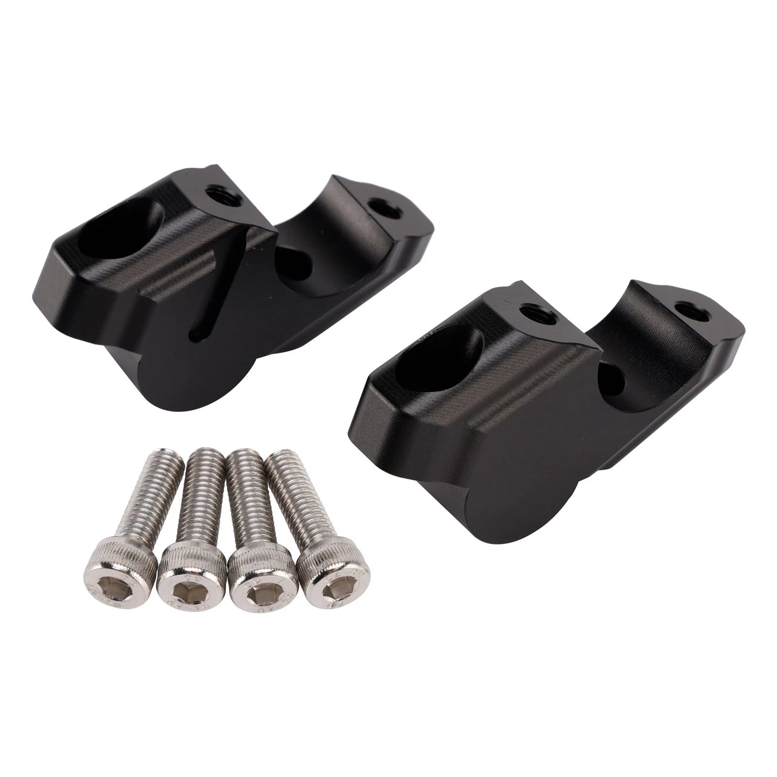 30mm Handlebar Risers with 21mm Offset for Yamaha Tenere 700/Rally (2019–2025)