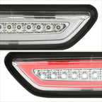 Full LED 3rd Tail Brake Light for Ford Mustang (2015–2018) Chrome