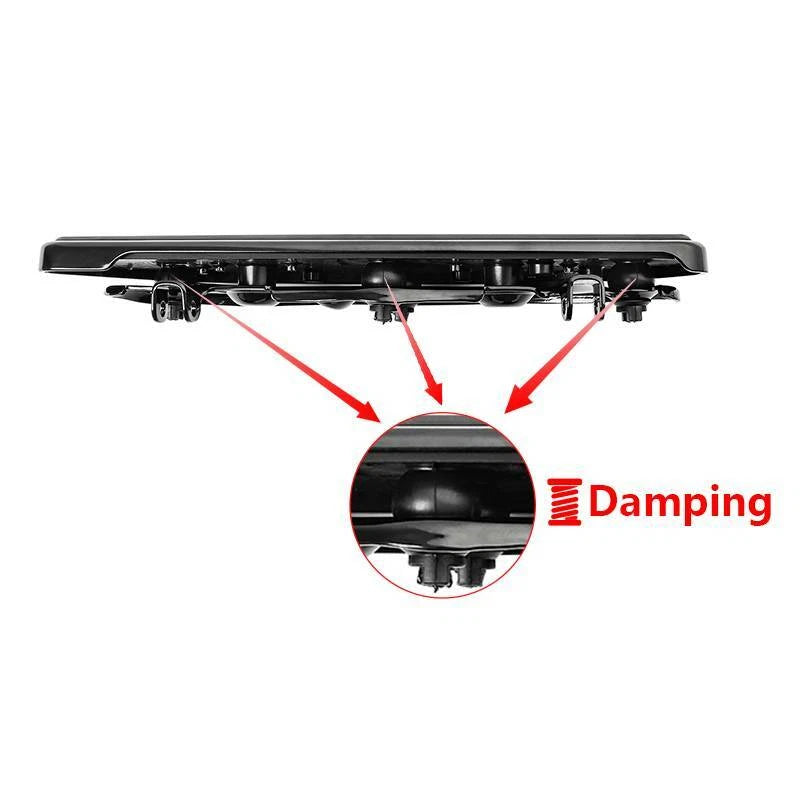 Black Driver Rider Floorboard for Harley CVO Street Electra Glide (2014–2022)