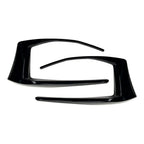 Rear Bumper Spoiler Fog Light Cover for VW Golf 7 R GTD Mk7 (2013–2016)
