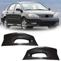 2X Front Bumper Lip Splitter Chin Spoiler for Toyota Corolla (2005–2008)
