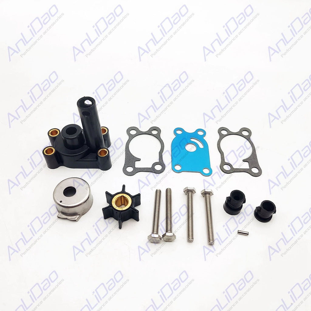 Water Pump Impeller Kit for Johnson Evinrude Outboard 4-8HP (389844, 396644)