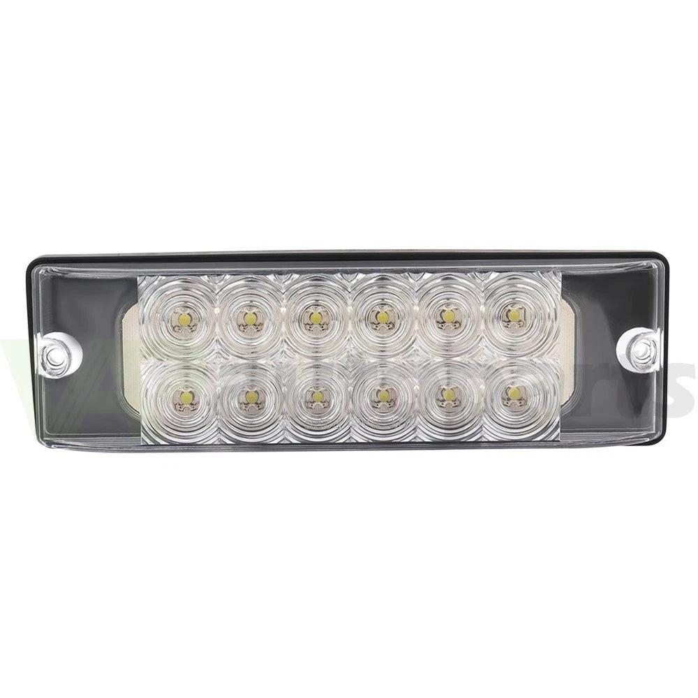 6X LED White Side Marker Turn Light for Pickup Truck Lorry (8 Inch)