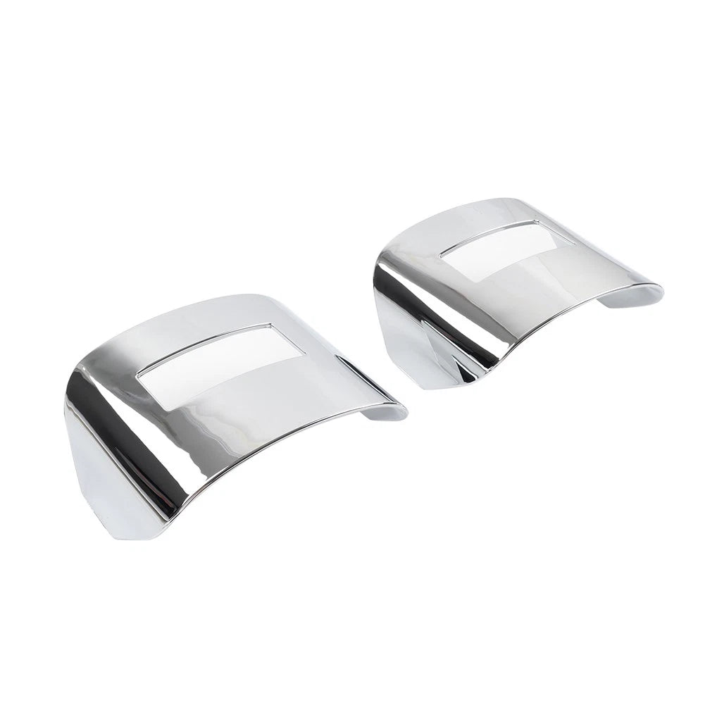 Tail Light Visor Covers for Harley Tri Glide FLHTCUTG, Street Glide FLHXXX (2014–2023) Chrome
