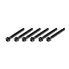 6pcs M6x45mm Titanium Torx Head Flange Screws for Motorcycle Bike