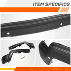 Steel Front Bumper Face Bar for Chevy Silverado 1500 (2022–2025) w/Park Sensor Holes