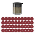 40-Pack Sandpaper Discs 120 Grit 20mm Diameter for Electric Grinder