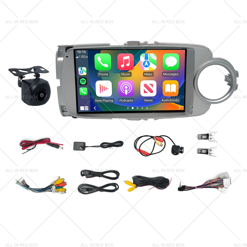 9'' Car Stereo Head Unit for Toyota Yaris (2012–2017) Android 13 GPS