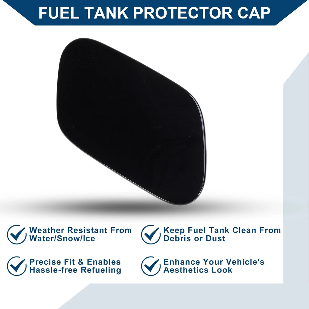 Fuel Tank Door Cap for Volkswagen Golf (2014–2018) - Fuel Filler Flap Cover Black
