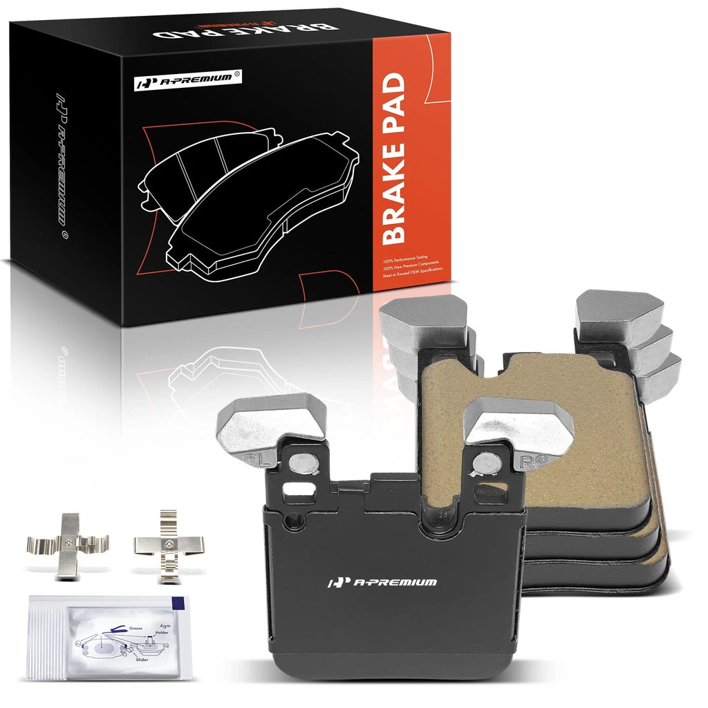 Set of 4 Rear Ceramic Brake Pads for BMW 328i 330i 340i 430i 440i M2 M4 (2013–2016)