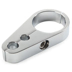 Chrome Brake Clutch Cable Wire Clamp Clip for Harley 1-1/4" Handlebar