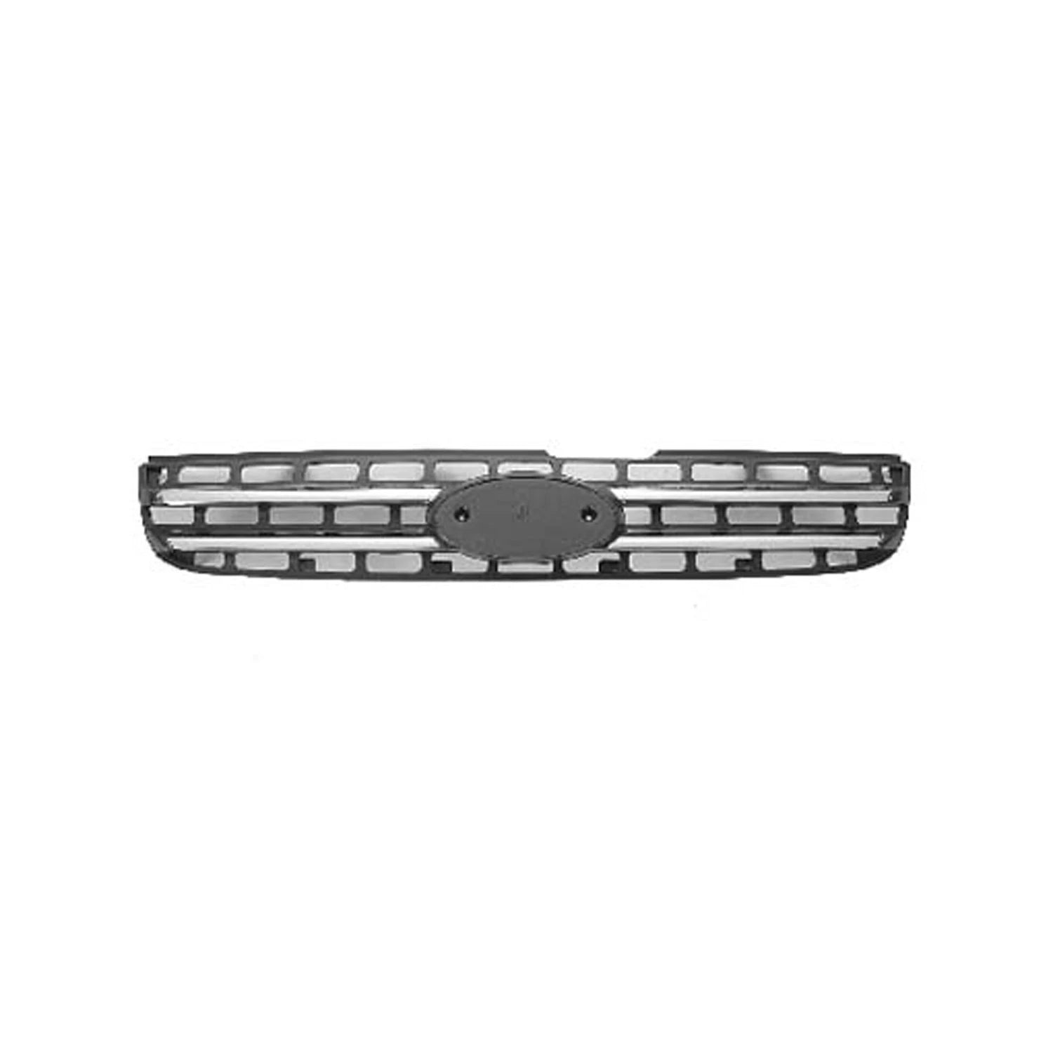 Replacement Chrome Plastic Front Grille For 2005-2008 Kia Sportage