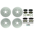 Brake Kit Disc Rotors & Ceramic Pads for Lexus IS250 (2006–2013)