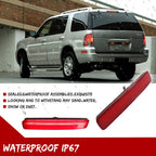 2X Red LED Rear Side Marker Lights for Mercury Mountaineer (2002–2010)