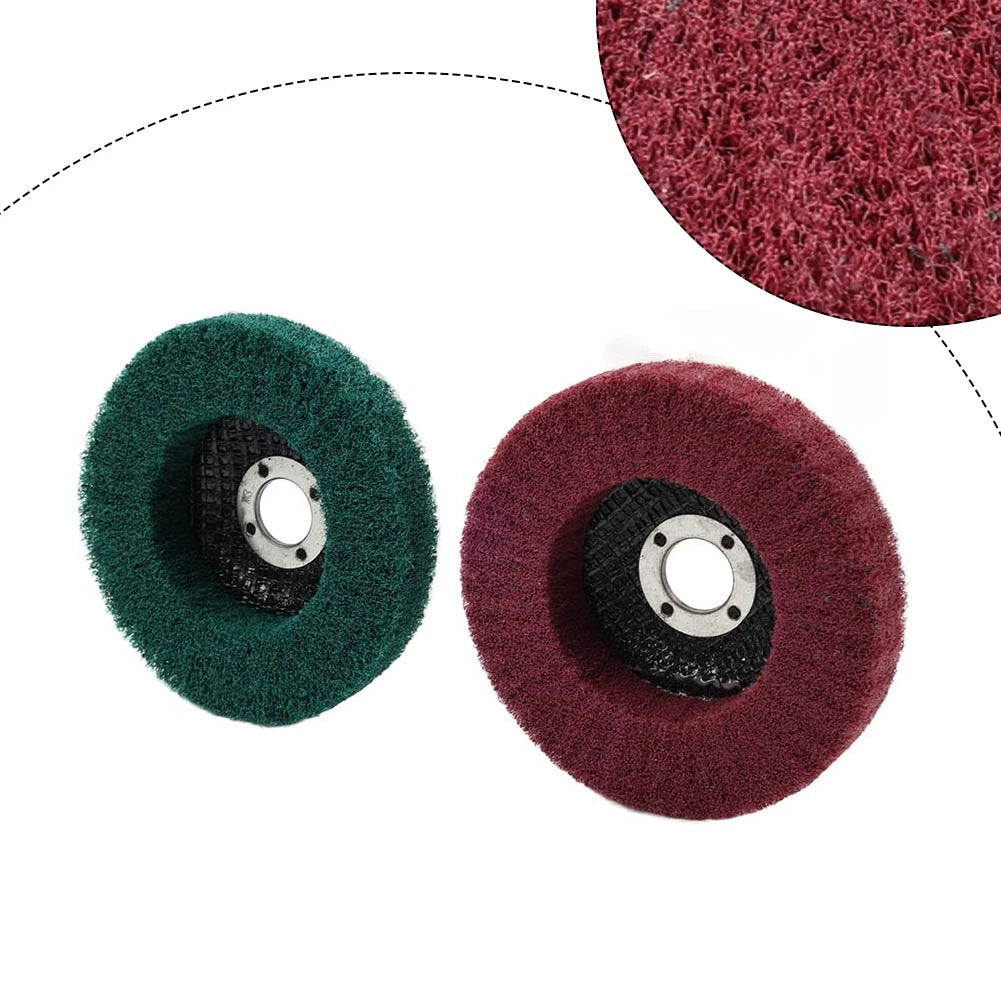 100mm Nylon Fiber Flap Buffing Wheel for Angle Grinder (Universal)
