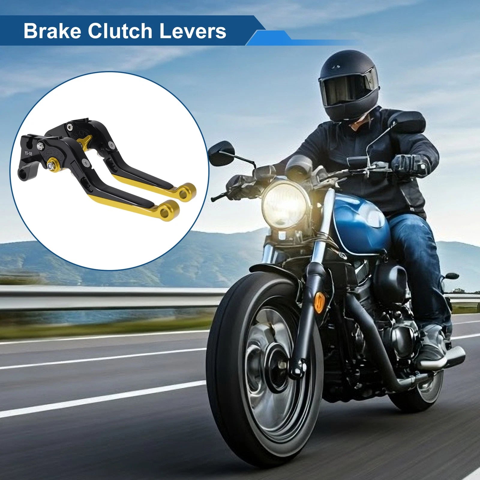 Adjustable Brake Clutch Lever for Honda CBR600RR (2007–2016)