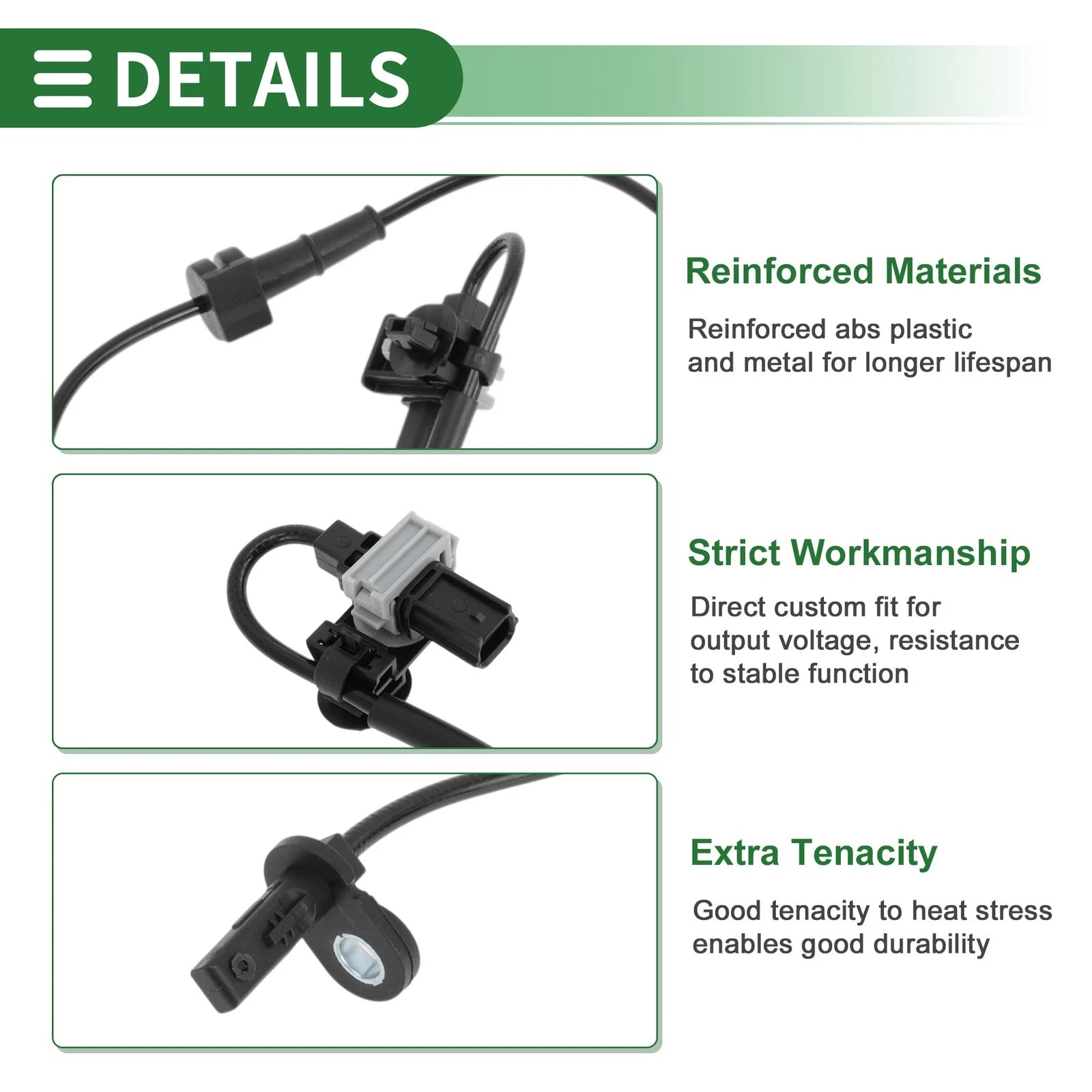 ABS Wheel Speed Sensor No. 57450TVAA03 for Honda Accord (2018–2021)