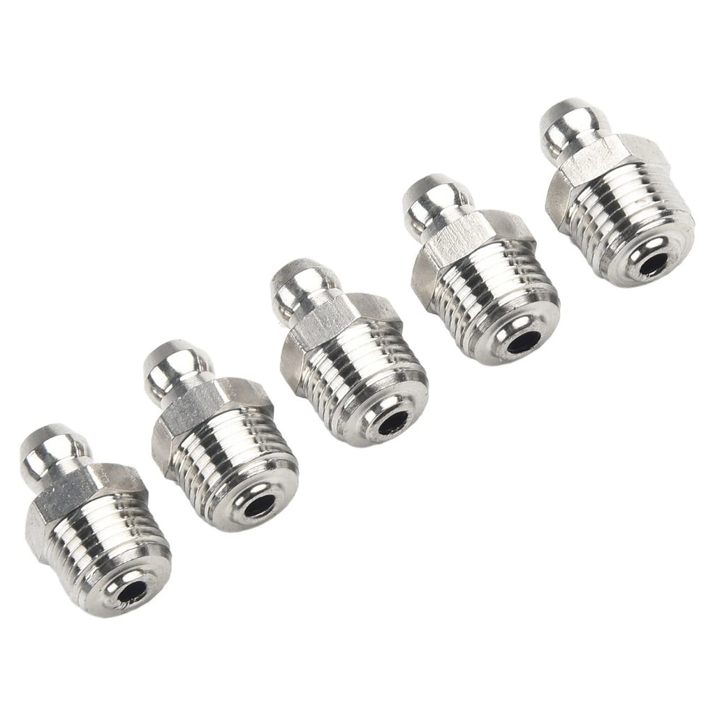 Set of 10 Heavy Duty Grease Fittings for Various Applications (1828 inch)