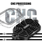 Finned Engine Valve Covers w/Ring for Suzuki DR650S DR650SE (1996–2024)