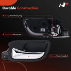 Chrome Front Driver Interior Door Handle for Honda Accord (2003-2007)