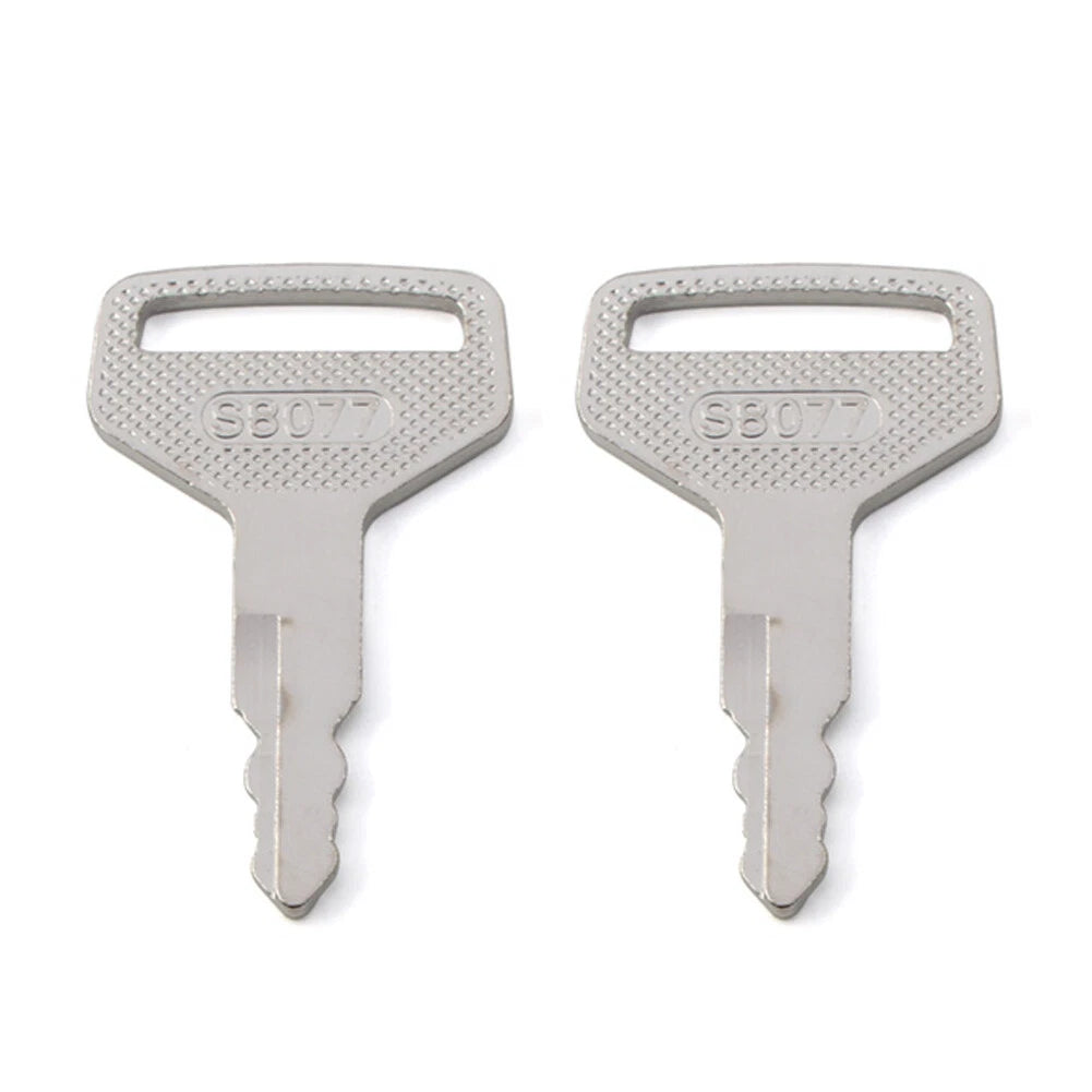 2X Ignition Keys S8077 36919-75190 for Kubota L & M Series RTV1100
