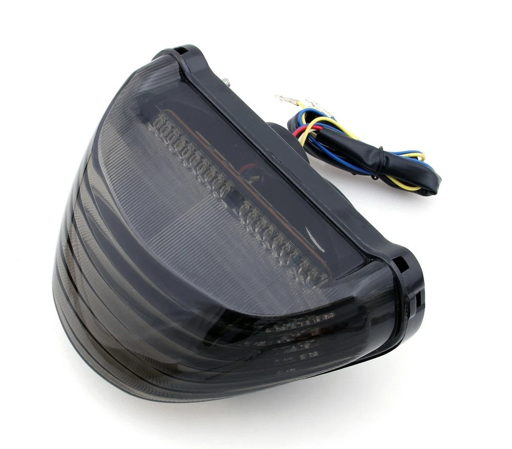 Integrated LED TailLight Turn Signals for Kawasaki Ninja ZX12R (2000–2005) Smoke