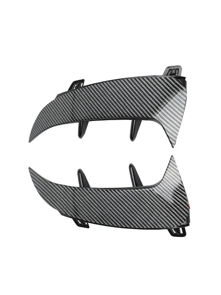Gloss Black Rear Bumper Spoiler Trim for Mercedes A Class W177 (2019–2023)