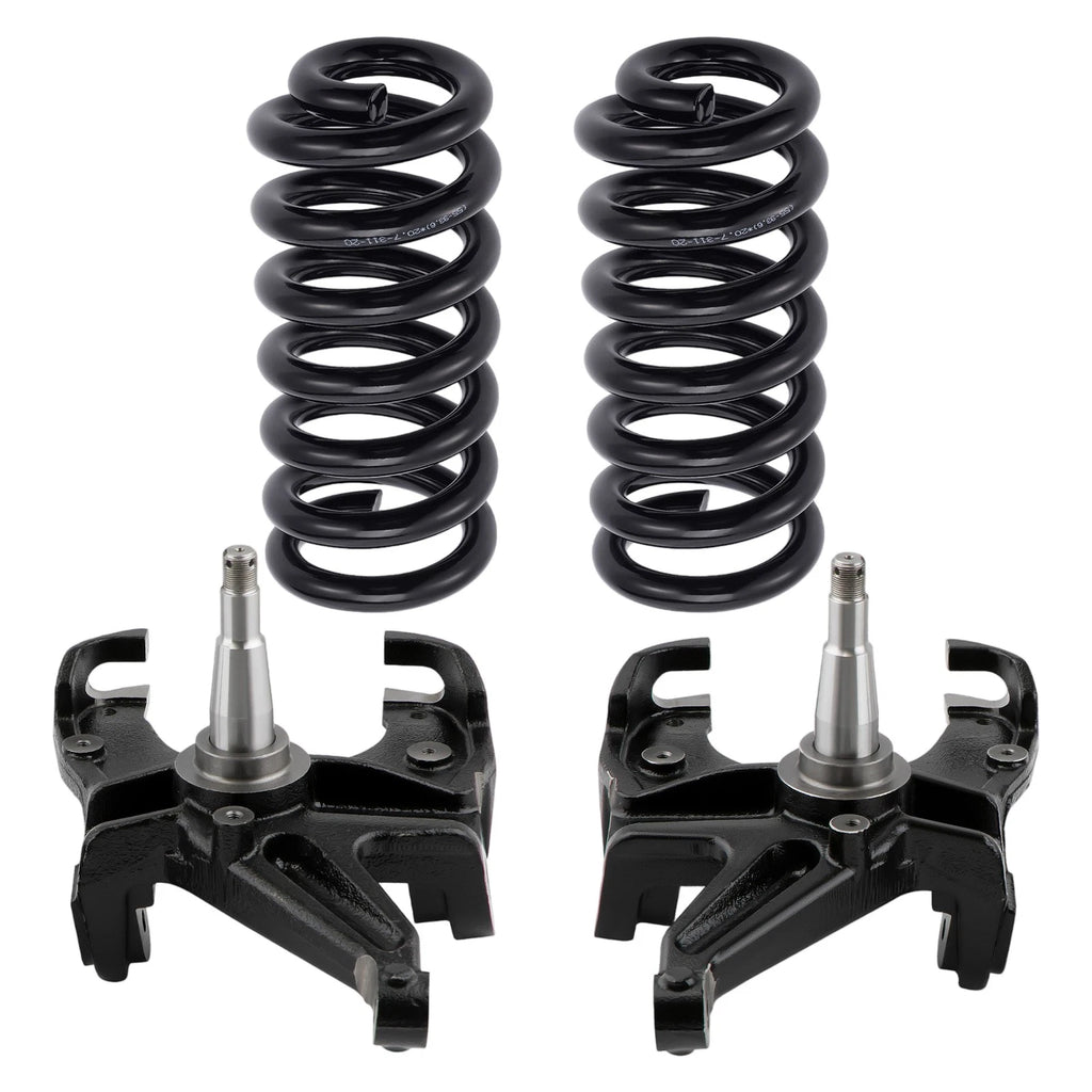 5" Front Lowering Spring Kit for Chevrolet Silverado C10 2WD (1973–1987)