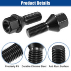 20 Pcs M12x1.5 Wheel Lug Bolt Nut for BMW E46 E90 E39 (No. 36136781150)