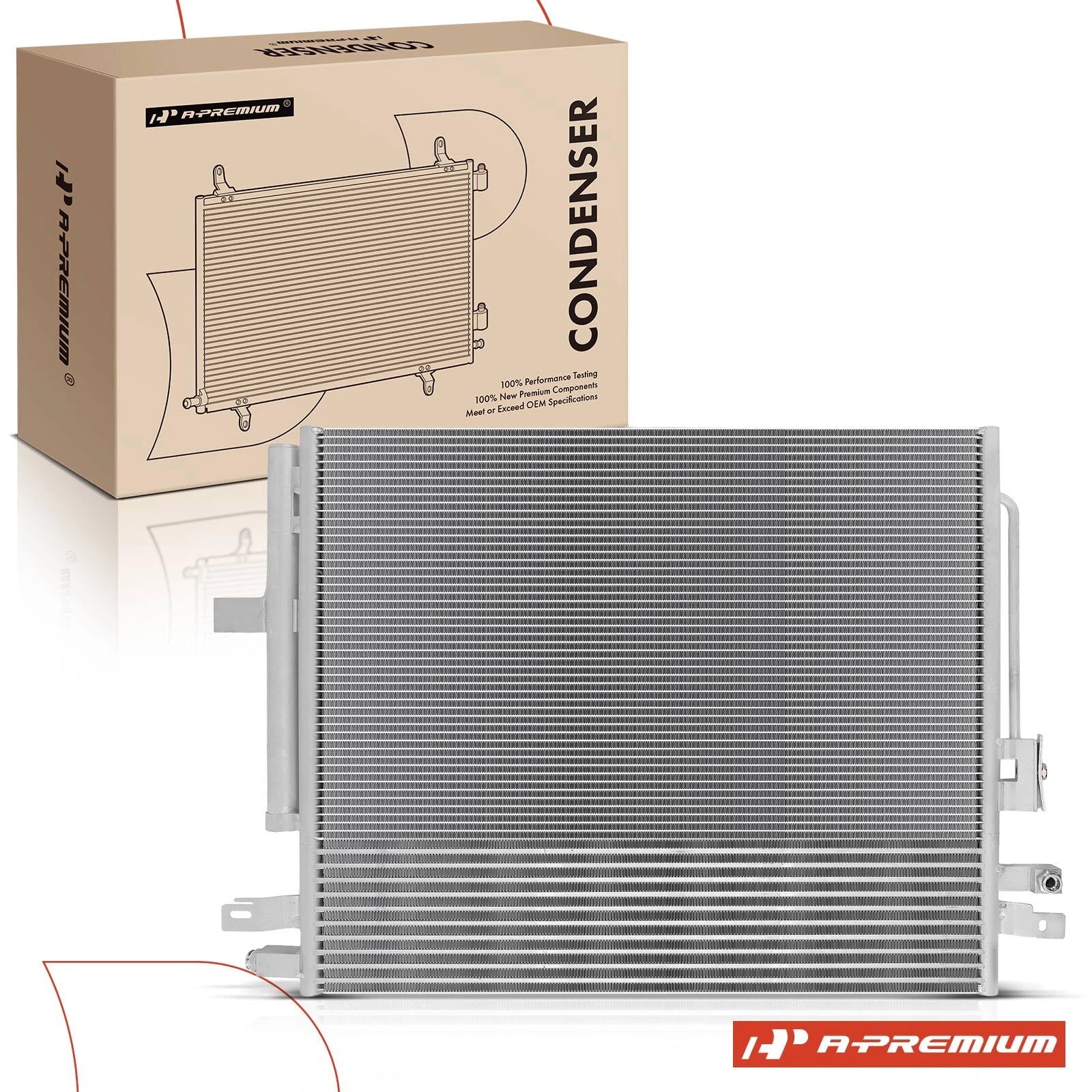 AC condenser with receiver drier and bracket for Chevy Colorado (2016–2022)