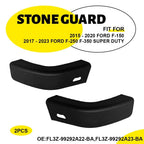2X Rear Wheel Bed Stone Guard for Ford F-150 (2015–2020) / F-250 (2007–2023)