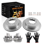 Rear Brake Caliper Rotor Kit for Tundra Sequoia (2007–2016)