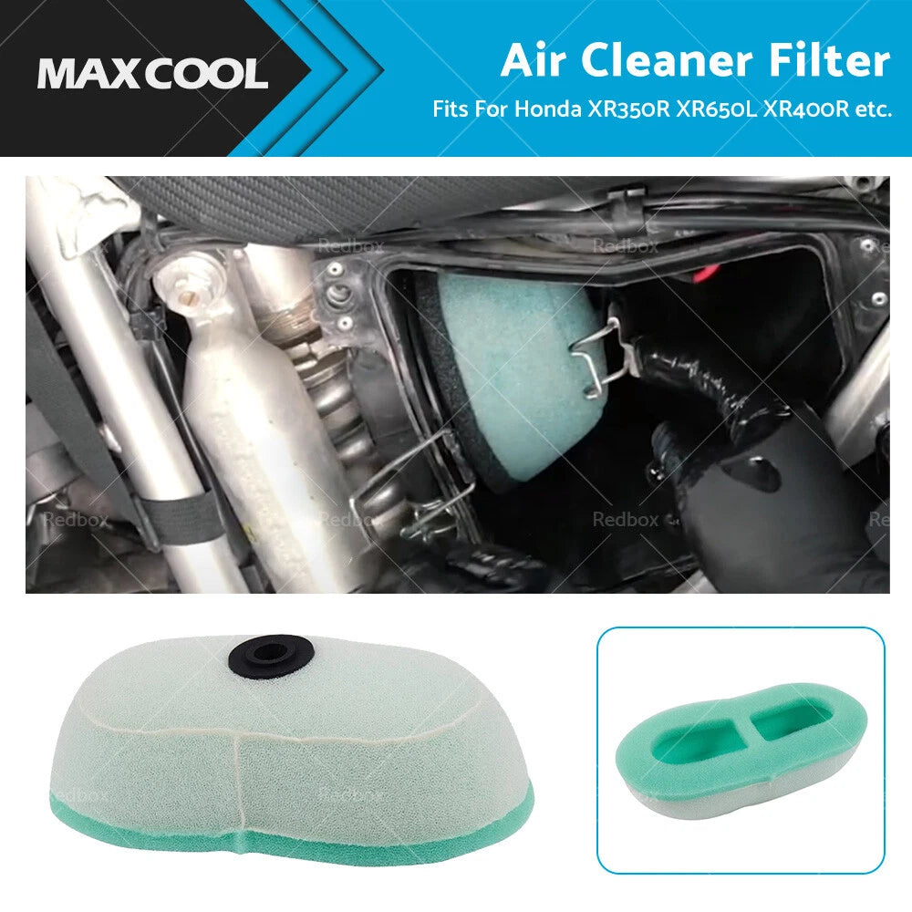 Air Filter Cleaner for Honda XR250R XR350R XR400R XR600R XR650L XR250L (1996–2023)