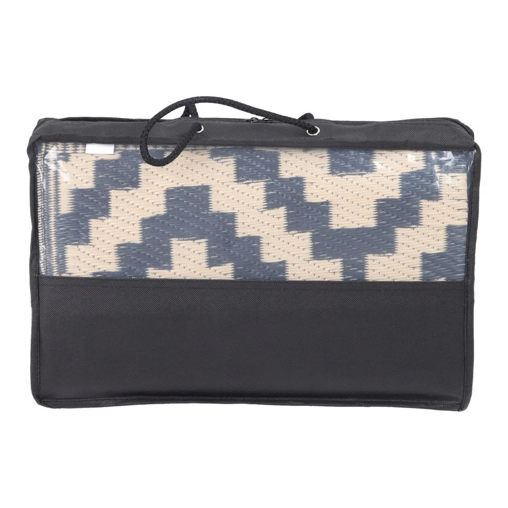 Reversible Plastic Straw Rug for Modern Area Rug 4x6 ft