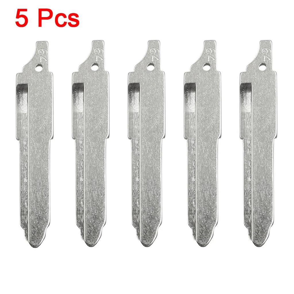 5pcs Metal Uncut Insert Blank Blade Key for Mazda 6 (2003–2012)