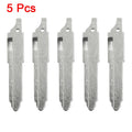 5pcs Metal Uncut Insert Blank Blade Key for Mazda 6 (2003–2012)
