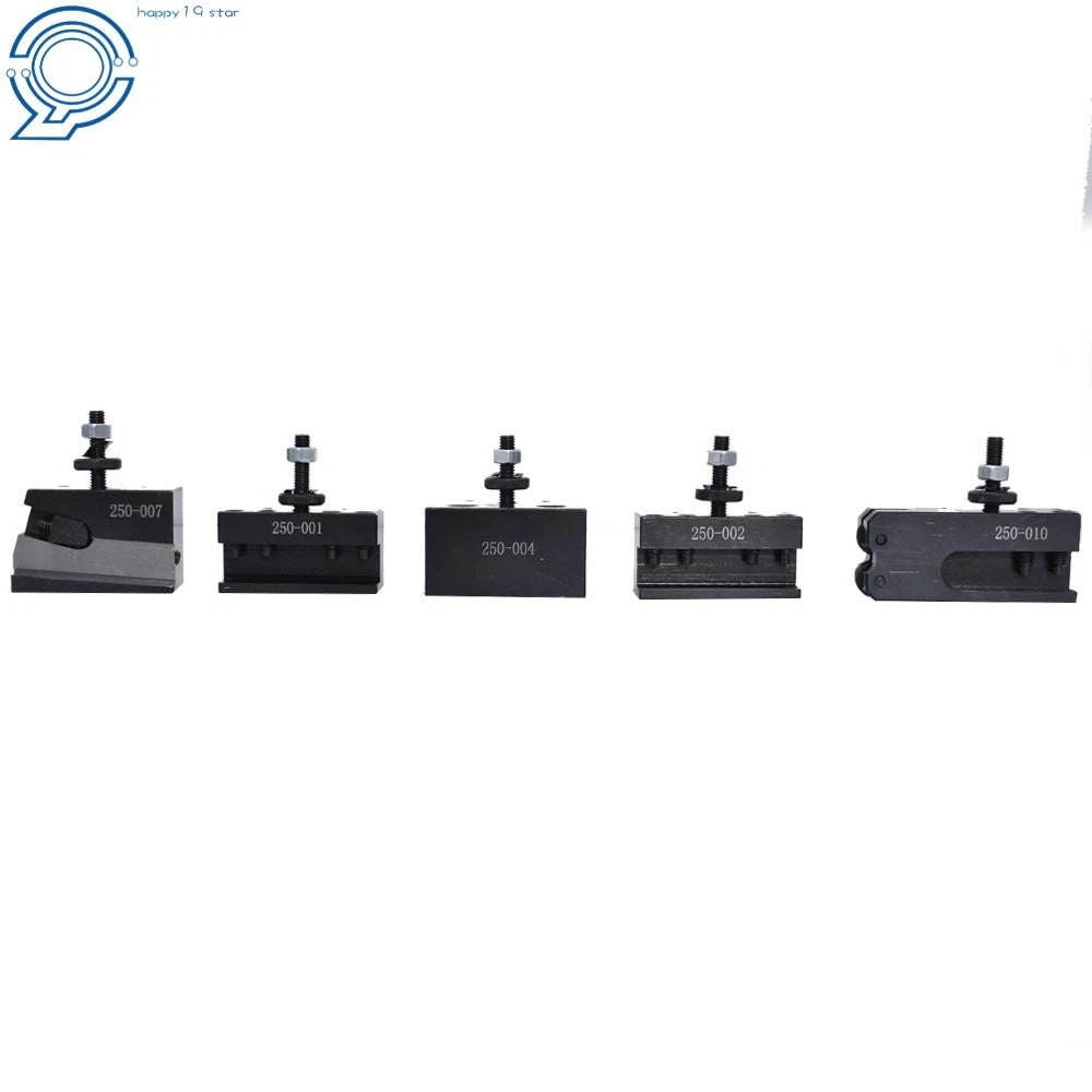 Set of 4 Quick Change Tool Post Holders for Mini Lathe Up to 8" (OXA 250-000)