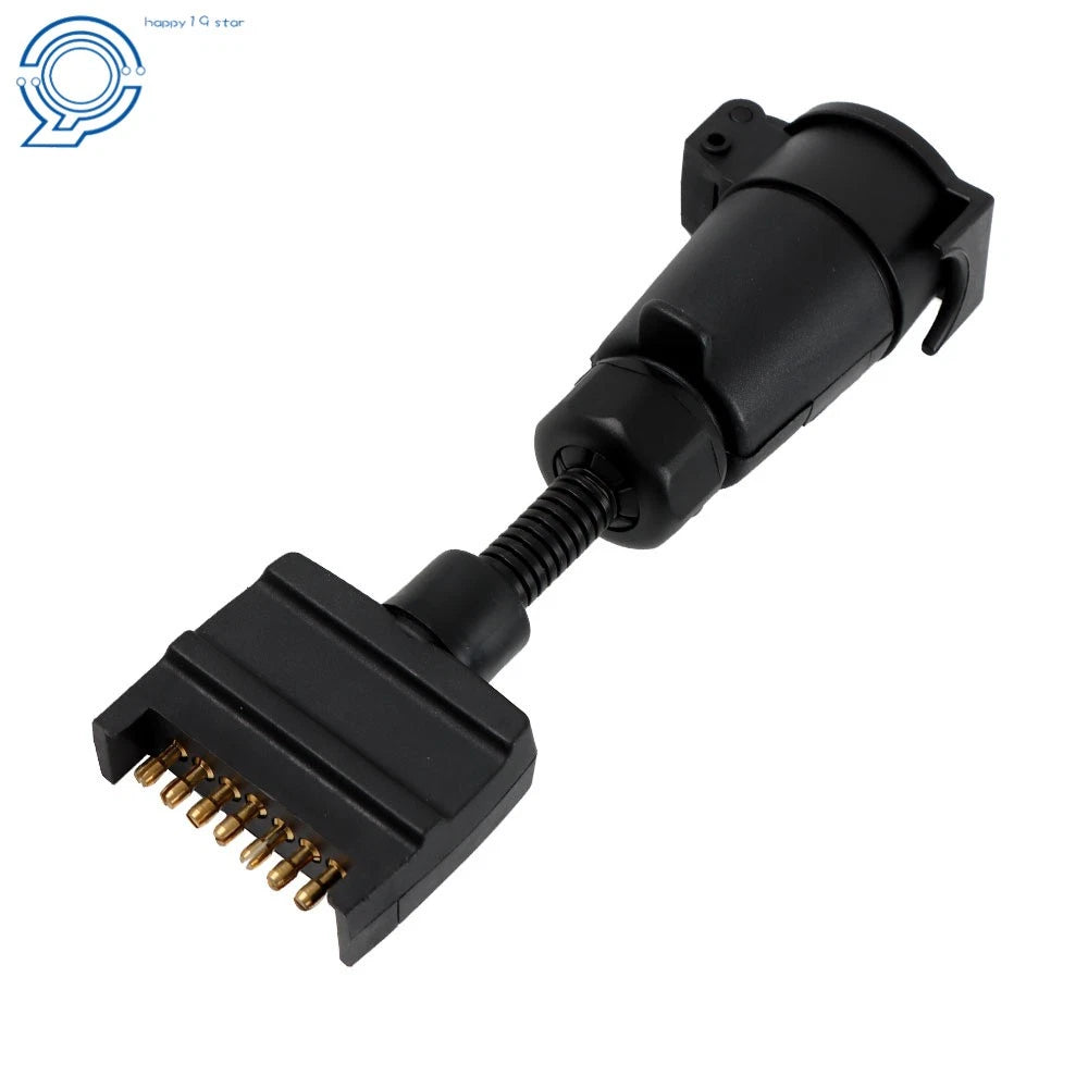 7 Pin Round Female Trailer Connector for Caravan
