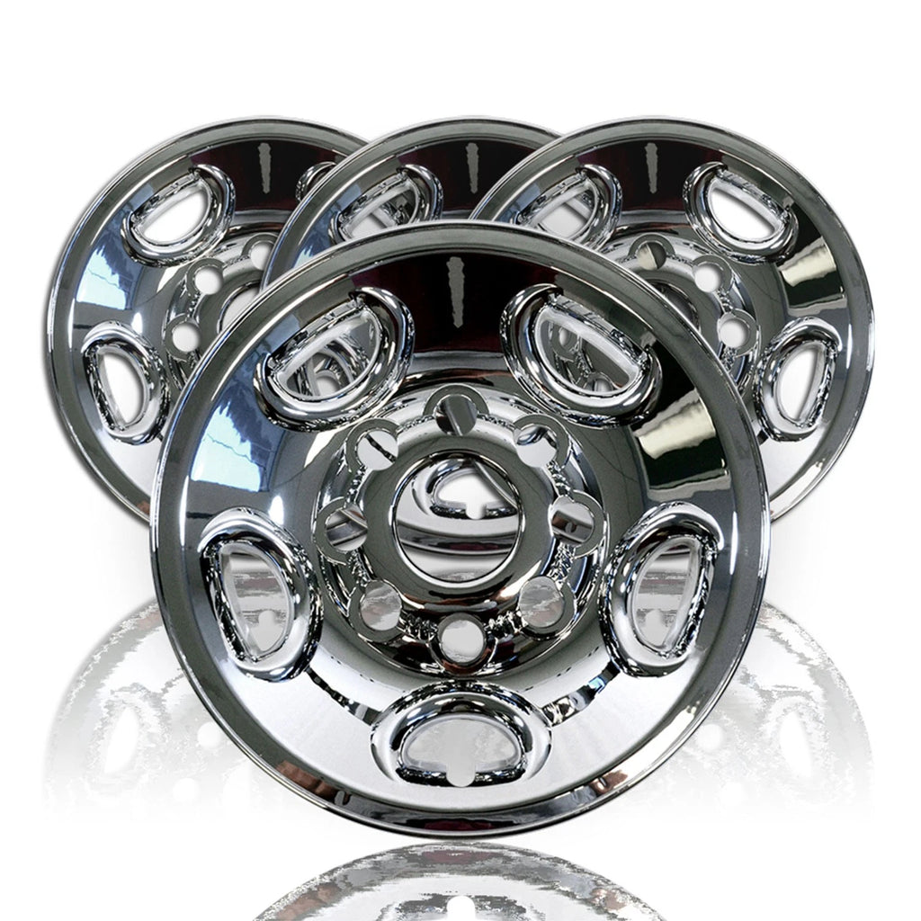 Chrome Wheel Skins Set of 4 for 2000–2013 Chevy Suburban 2500