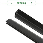 2 x Front Left & Right Weatherstrip Window Seals for Honda Fit (2009-2014)