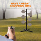 Set of 6 Shooting Pads for AR500 Steel Targets