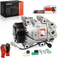 A/C Compressor with Clutch for Nissan Titan (2022–2024) 7 Groove Pulley