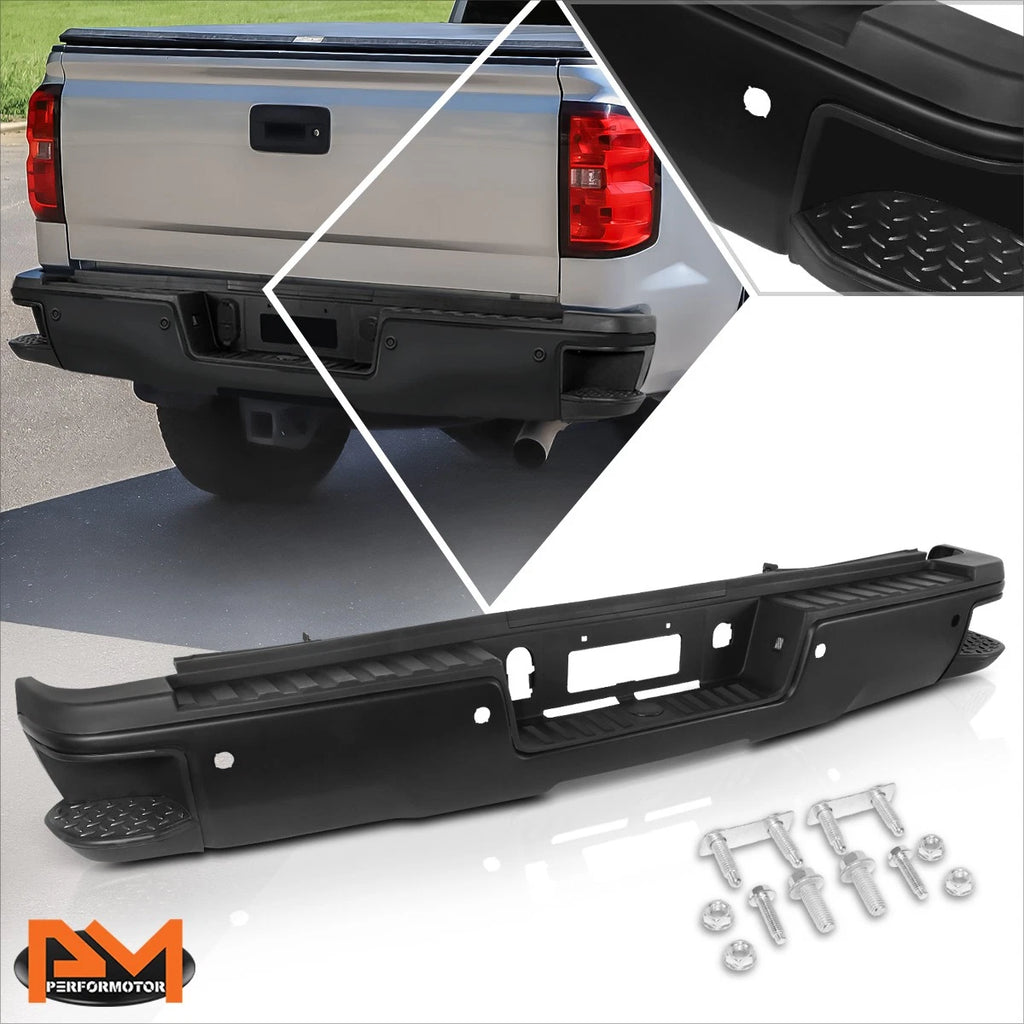 Rear Bumper for Chevrolet Silverado/GMC Sierra 2500/3500HD (2015–2019)