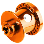 6-Hole Hub Adaptor for Honda Accord (1990–1993) & Prelude (1992–1996) Orange Aluminum