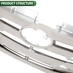 Chrome Front Bumper Upper Grille Mesh for Hyundai Sonata (2011–2013)