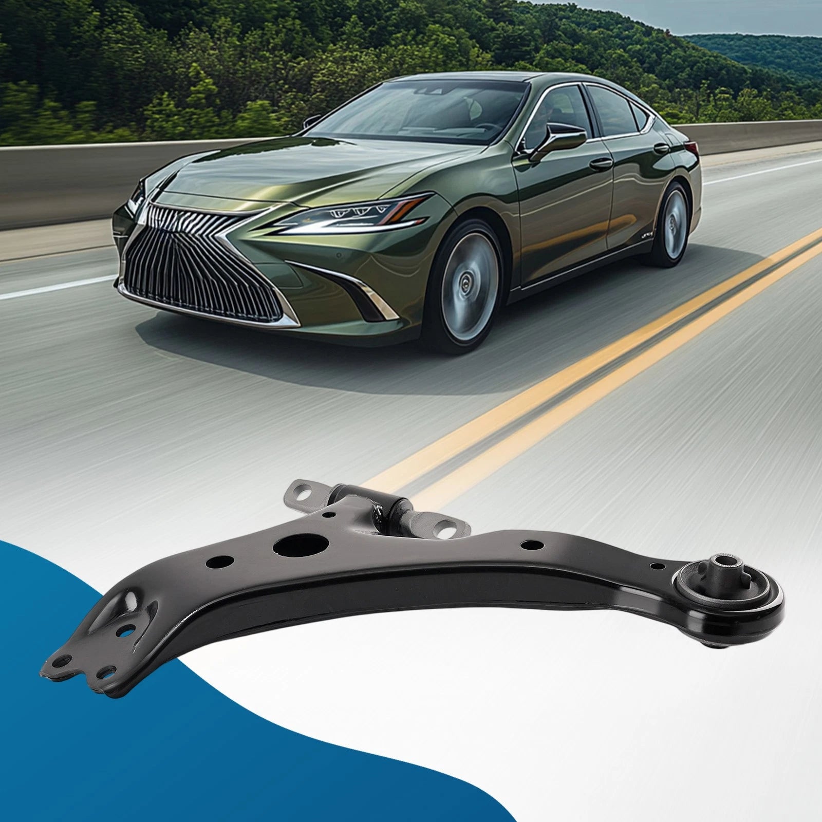 Front Driver Lower Control Arm for Camry Avalon Lexus ES300H (2013–2019) RK620334