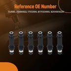 6x Fuel Injectors for Isuzu Rodeo Trooper Honda Passport (1998–2004)